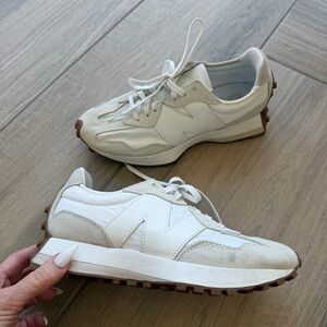 New Balance 327 White Ivory sneakers athletic shoes Ws327TD